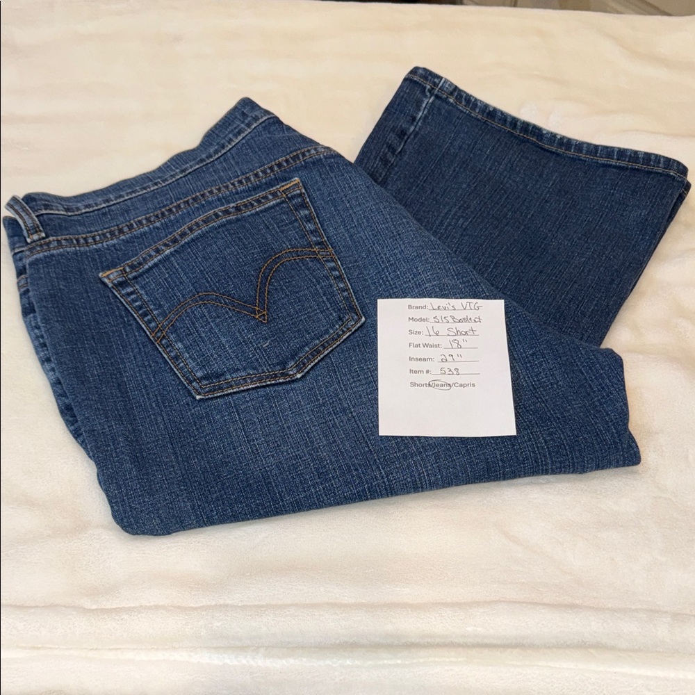 Levi's Classic Indigo Jeans